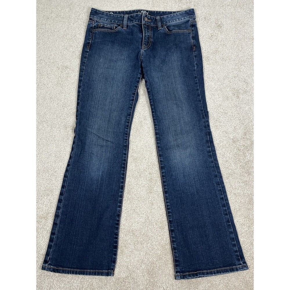 Loft Ann Taylor Original Boot Jeans Women’s Size‎ 6P 32x29 Petite Stretch Denim